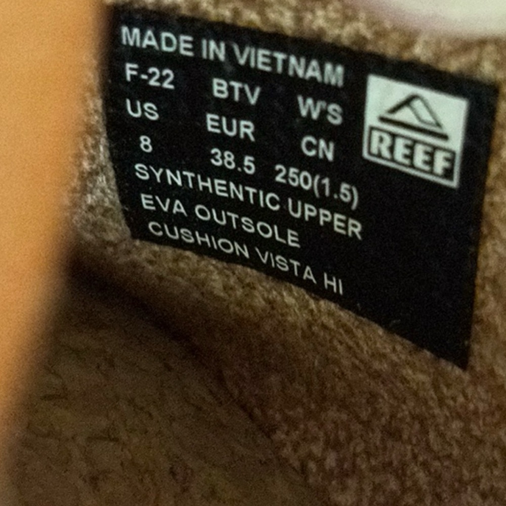 Reef Women's Cushion Vista Hi Platform Sandal Size 8 - Picture 10 of 10